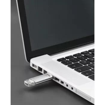 Hama C-Laeta 128GB USB 3.1 Gen 1 chiavetta USB dual USB-A/USB-C - argento 00213109