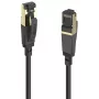 Cavo di rete HAMA Cat 8 40 Gbit/s S/FTP 1,5m nero