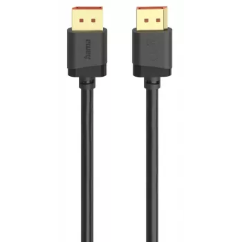 Cavo DisplayPort HAMA DP 2.1 8K 2m nero