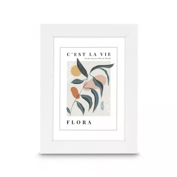 Hama Flora cornice in plastica, bianco, 30 x 40 cm (00193322)