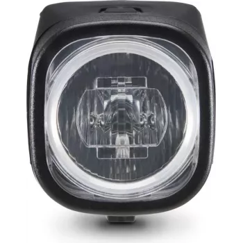 Hama Luce anteriore per bici LED, ricaricabile, USB-C, omologata StVZO, 2 modalità, nera