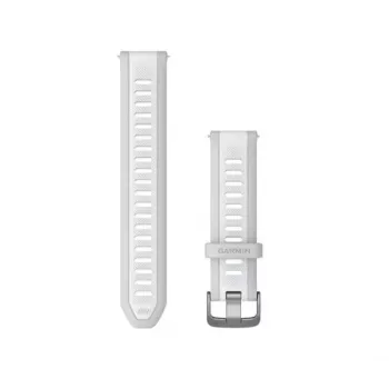 HAMA cinturino in silicone Garmin 20mm Quick Release in mist grey/white stone