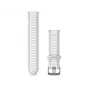 HAMA cinturino in silicone Garmin 20mm Quick Release in mist grey/white stone