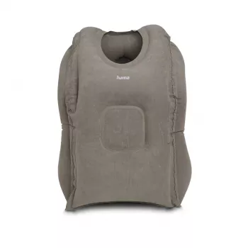 Hama cuscino da viaggio ergonomico gonfiabile, grigio 00178181