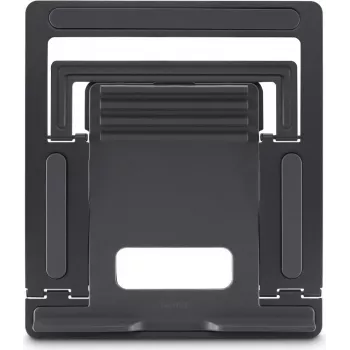 Hama supporto per laptop in metallo, inclinabile in 4 posizioni, pieghevole, fino a 40 cm (15,6 pollici), grigio 00126814