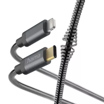 Hama Cavo Metal USB-C to Lightning 1,5m antracite