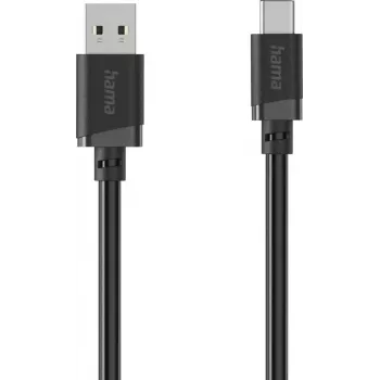 Hama cavo di ricarica e dati USB-A a USB-C, 1 m, nero 00201811