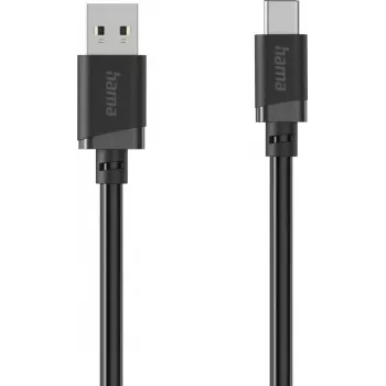Hama Cavo di ricarica e dati USB-A a USB-C, 3 m, nero 00201814