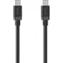 Hama cavo di ricarica USB-C su USB-C, 60W Power Delivery, 1 m, nero 00201806