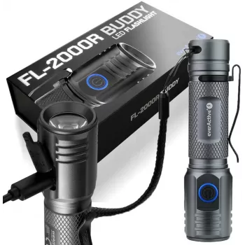 Torcia portatile 20W LED everActive FL-2000R Buddy 2000 lumen IPX4