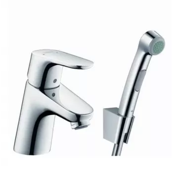 Hansgrohe Focus E2 rubinetto nero capelli