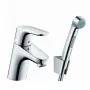 Hansgrohe Focus E2 rubinetto nero capelli