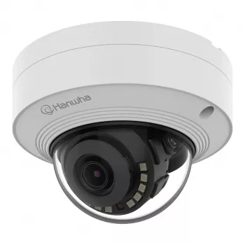 HANWHA QNV-C9011R Telecamera dome di rete 8MP IR, 3,0mm, AI, H.265, PoE, IP66, IK10