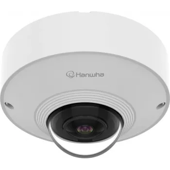 Hanwha Vision QNF-C9010V telecamera IP dome fisheye 360° 12MP