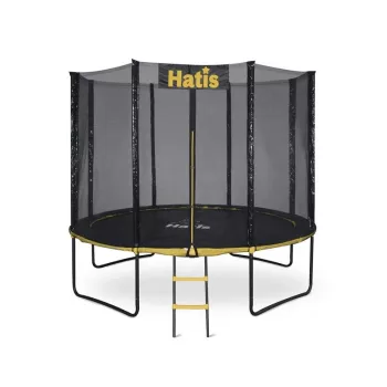 Hatis Trampolino 305 cm con rete di sicurezza e scaletta