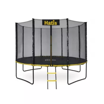 Trampolino Hatis 366 cm con rete e scala