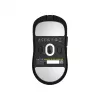 Hator Quasar 3S Pro Mouse da gaming wireless, nero, 26000 DPI, ottico, 2,4 GHz, USB-C, per destrorsi, RGB