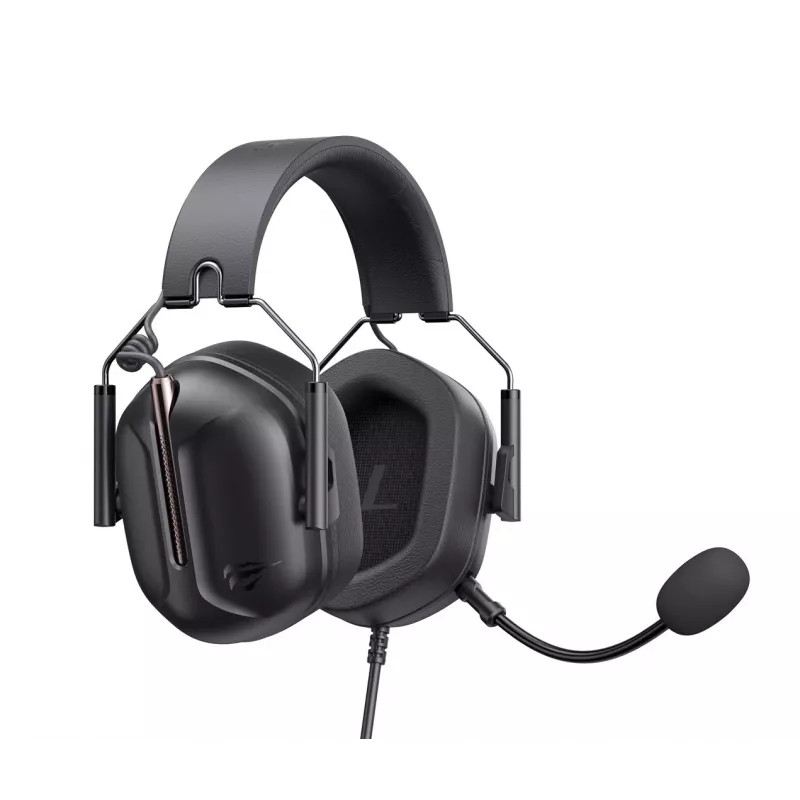 Cuffie gaming Havit H2033d, nero