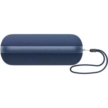 HAVIT M69 altoparlante Bluetooth 5.0 portatile con TWS, protezione da schizzi IPX5, 8 ore di riproduzione, microfono integrato, blu