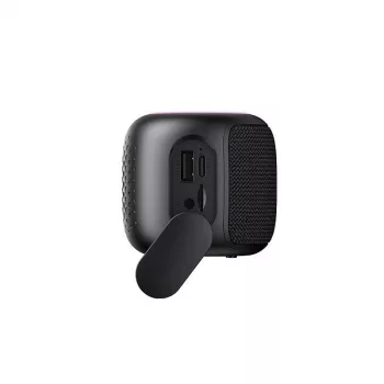 HAVIT SK809BT Altoparlante Bluetooth 5.0 portatile 5W IPX5 impermeabile TWS USB-C AUX MicroSD nero