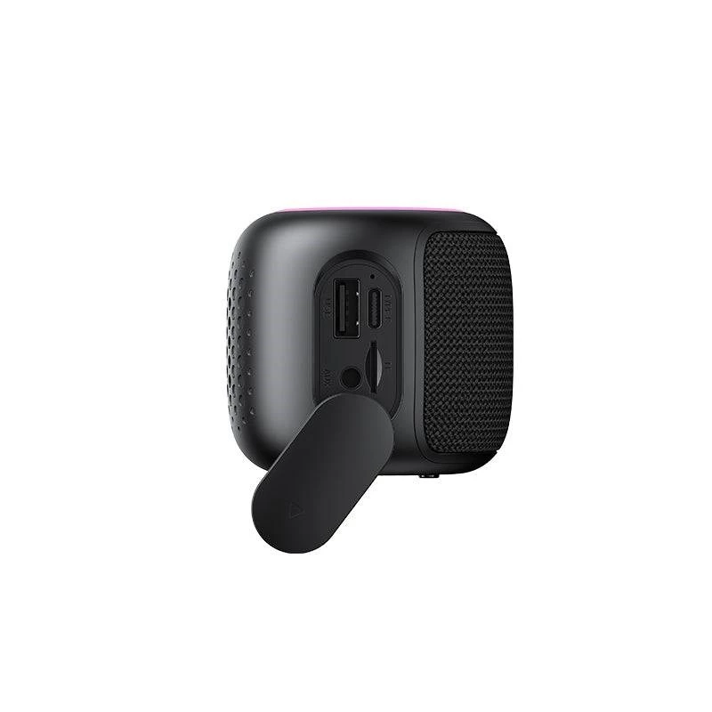 HAVIT SK809BT Altoparlante Bluetooth 5.0 portatile 5W IPX5 impermeabile TWS USB-C AUX MicroSD nero