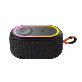 HAVIT SK809BT Altoparlante Bluetooth 5.0 portatile 5W IPX5 impermeabile TWS USB-C AUX MicroSD nero