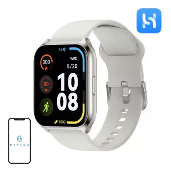 Haylou LS02 Pro smartwatch, argento
