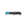Hazet 195N-3 carrello officina e sgabello 2 in 1, portata 150 kg, 1198 x 440 x 135 mm, blu/nero