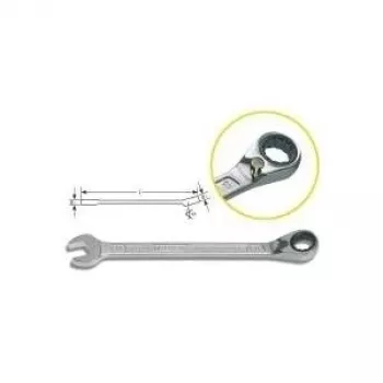 HAZET 606-8 Chiave combinata a cricchetto 8 mm