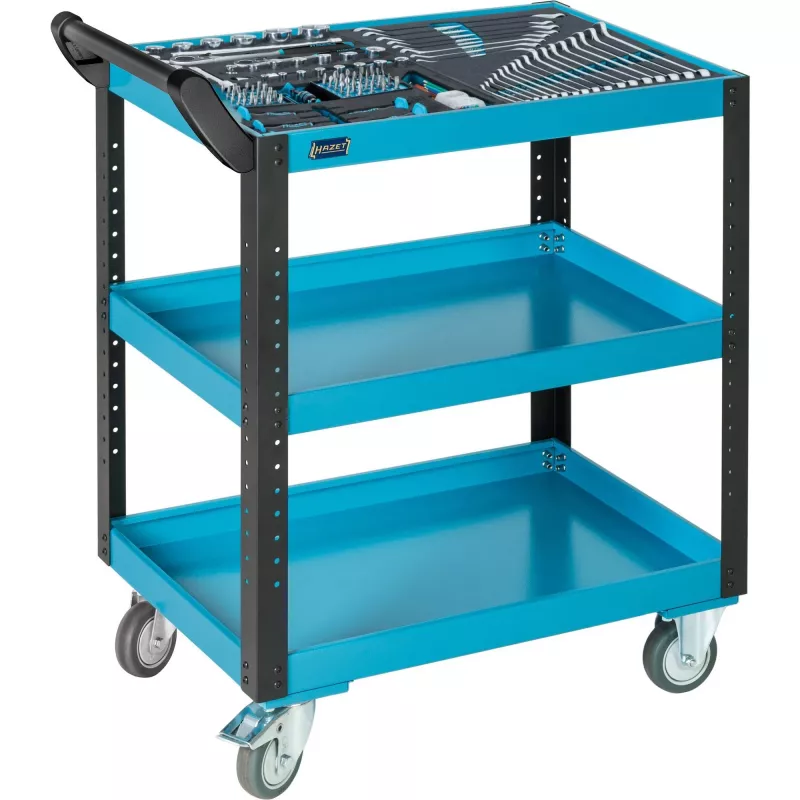 Carrello di servizio HAZET Assistent 167-3 blu/nero