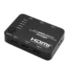 HDCVT HDS-B51 Switch HDMI 2.0 5x1 4K@60Hz HDR10 Dolby Vision HDCP 2.2 18Gbps con telecomando IR