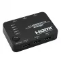 HDCVT HDS-B51 Switch HDMI 2.0 5x1 4K@60Hz HDR10 Dolby Vision HDCP 2.2 18Gbps con telecomando IR