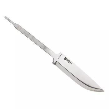 Helle Gaupe K310 Coltello Clinch - acciaio inox a tripla laminazione, manico in betulla marezzata, fodero in pelle