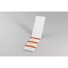 HellermannTyton HELASIGN etichette autolaminanti per marcatura cavi, rosso/trasparente, 19 x 38 mm, 60 etichette (10 fogli da 6), PVC 598-31402