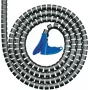 HellermannTyton Helawrap HWPP25 Spirale per cavi - nero - polipropilene - 25 mm diametro esterno - 100 m lunghezza (161-64401)