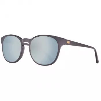 HELLY HANSEN HH5005-C01-51 Occhiali da sole unisex - Montatura nera, lenti grigie, 51 mm