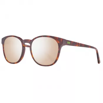 HELLY HANSEN HH5005-C02-51 Occhiali da sole unisex rettangolari polarizzati - montatura nera, lente fumé 51/20/140 mm