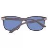 HELLY HANSEN HH5013-C01-56 Occhiali da sole uomo - montatura nera, lenti grigie 56/17/145 mm