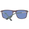 HELLY HANSEN HH5016-C02-56 Occhiali da sole uomo, montatura nera, lenti grigie, 56/18/140 mm