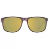 HELLY HANSEN HH5016-C02-56 Occhiali da sole uomo, montatura nera, lenti grigie, 56/18/140 mm