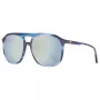 HELLY HANSEN HH5019-C03-55 Occhiali da sole Sport Uomo Polarizzati - Montatura Nera, Lenti Grigie, 55/17/140 mm
