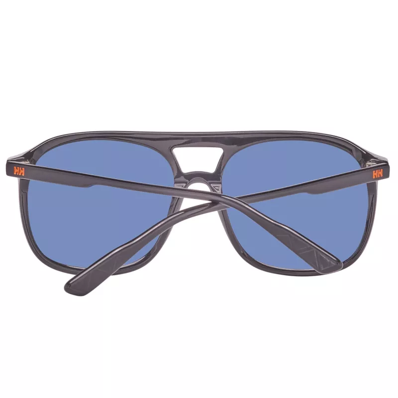 Helly Hansen Occhiali da sole uomo HH5019-C01-55 - Montatura nera, lenti fumé, 55/17/140 mm