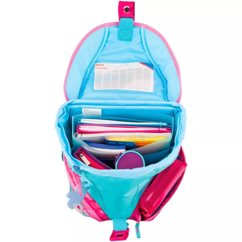 HERLITZ 42021291 Set zaino scuola ergonomico 4 pezzi Space/Astronaut 16L poliestere certificato TÜV