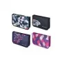 Herlitz be.bag astuccio in poliestere per la scuola, set da 25 pezzi, 2 ante, 203 x 140 x 35 mm, nero 11438496
