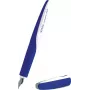 Herlitz penna stilografica a cartuccia blu/bianco pennino medio 50003211