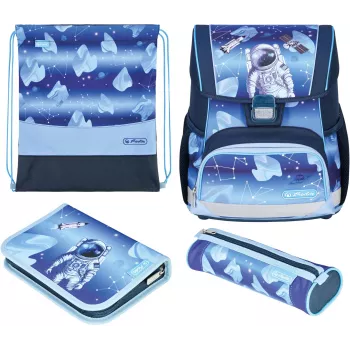 Herlitz Loop Plus Cosmic Explorer Set zaino scuola