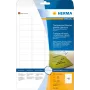 HERMA 8016 etichette in poliestere cristalline lucide A4 45,7 x 21,2 mm 1200 etichette