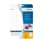HERMA Etichette di sicurezza bianche 45,7x21,2 mm pellicola 1200 pezzi