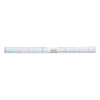 HERMA pellicola adesiva protettiva per libri, trasparente lucida PP, 400 mm x 1 m, linee di griglia 7001