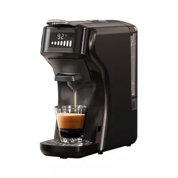 HiBREW Macchina per caffè a capsule 5 in 1 H1B-nero (nero)